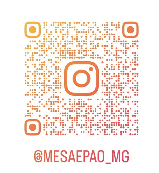 QR Code do Instagram @MESAEPAO_MG